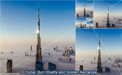 Dubai: Burj Khalifa and Golden Rectangles