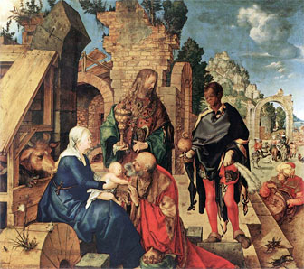 Adoration of the Magi, Albrecht Durer