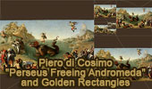 Piero di Cosimo: Perseus Freeing Andromeda and Golden Rectangles