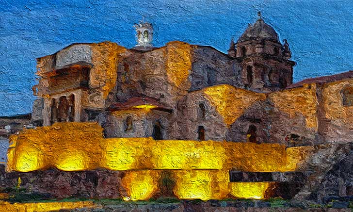 The Incas: Coricancha Art 1, Santo Domingo Church, Cusco
