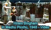 Hiram Bingham in Machu Picchu, 1948