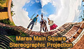 Maras, Stereographic Projection, Cuzco