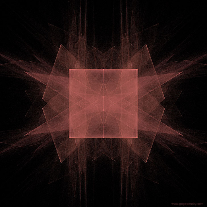 Geometric Art: Square 2, Fractal Image
