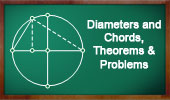 Diameters and Chords on a Circle