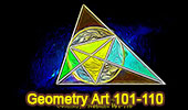 Online education degree: geometry art 101-110
