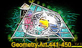 Online education degree: geometry art 441-450
