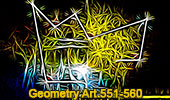 Online education degree: geometry art 551-560