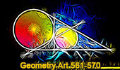 Online education degree: geometry art 561-570