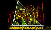 Online education degree: geometry art 581-590