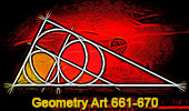 Online education degree: geometry art 661-670