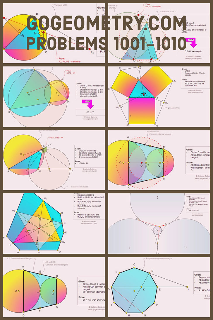 Geometry problems 1001-1010