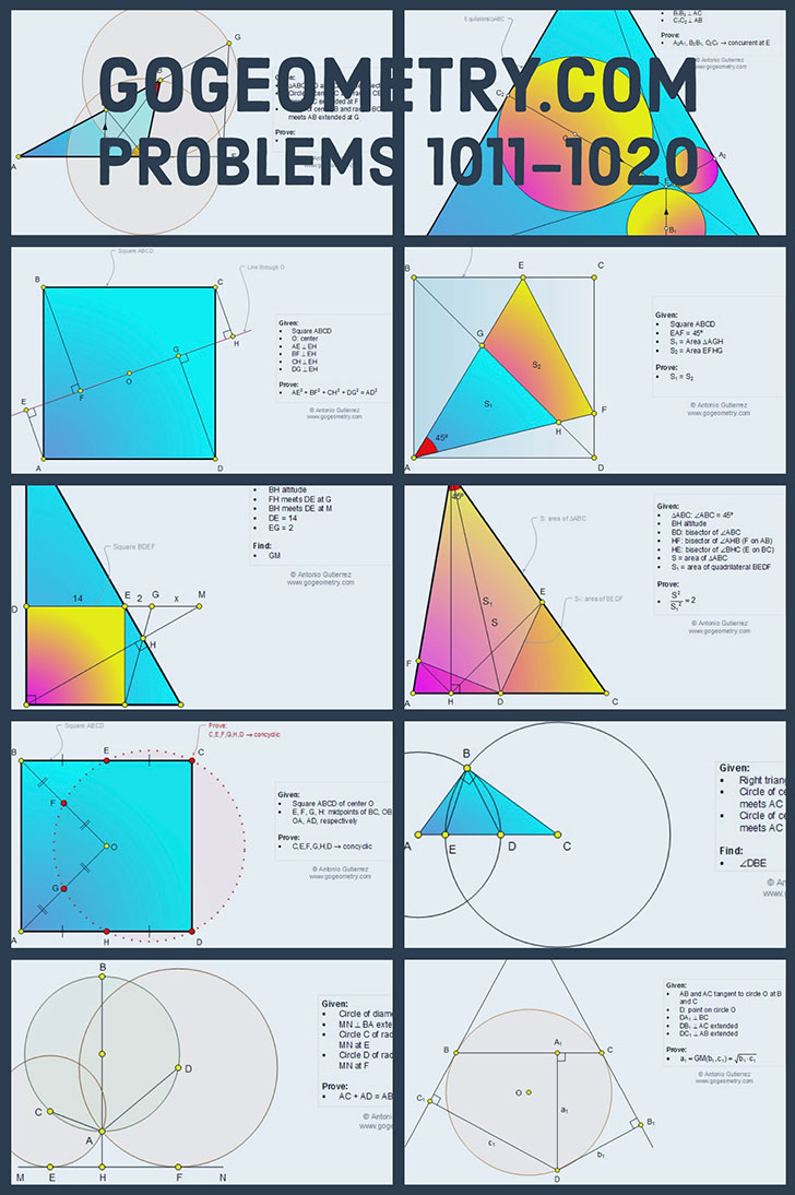 Geometry problems 1011-1020
