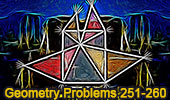 Geometry problems 251-260