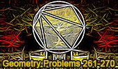 Geometry problems 261-270