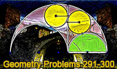 Geometry problems 291-300