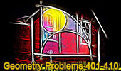 Geometry problems 401-410