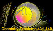 Geometry problems 431-440