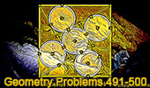 Geometry problems 491-500