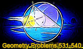 Geometry problems 531-540
