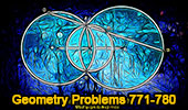 Online education degree: geometry problems 771-780