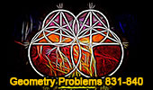 Geometry problems 831-840