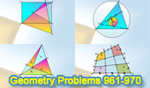 Geometry problems 961-970