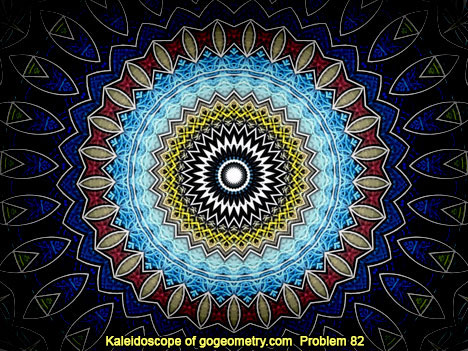 Kaleidoscope: Geometry Problem Art 82
