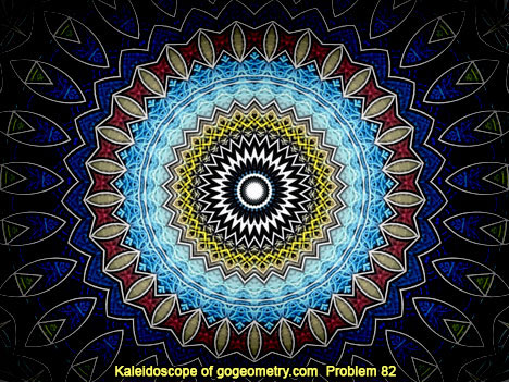 Kaleidoscope: Geometry Problem Art 82