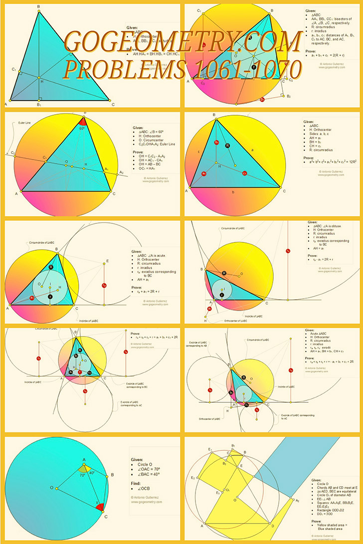 Geometry problems 1061-1070