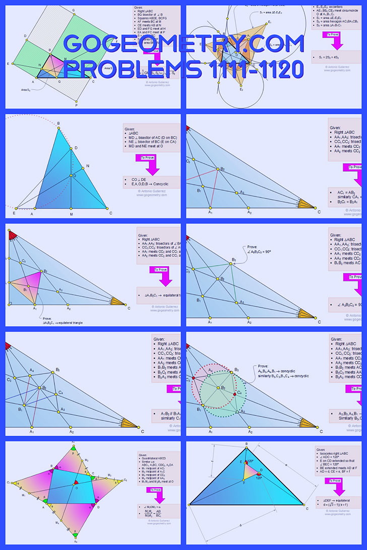 Geometry problems 1111-1120