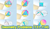 Geometry problems 1131-1140