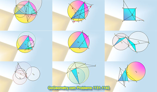 GoGeometry problems 1131-1140