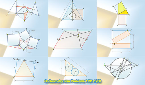 GoGeometry problems 1191-1200