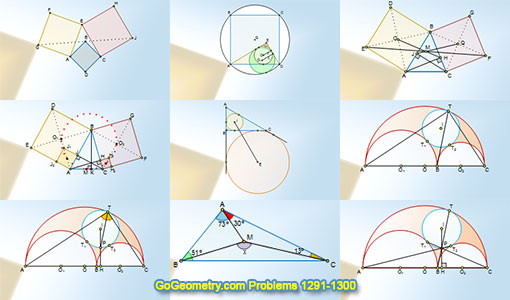 GoGeometry problems 1291-1300