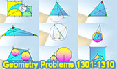 Geometry problems 1301-1310