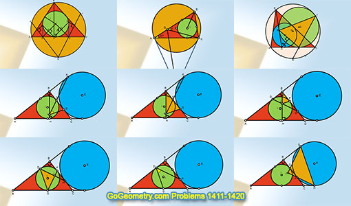 GoGeometry problems 1411-1420