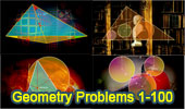 Online education degree: geometry problems 1-100