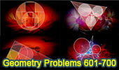 Online education degree: geometry problems 601-700