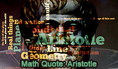 Aristotle Quote Math