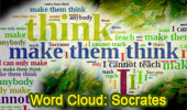 Word Cloud: Socrates