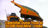 Caterpillar Dump Truck at Kalgoorlie KCGM