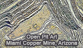 Open Pit Art, Miami Copper Mine