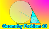 Problema 40: Triangulo, Incentro, Excentro