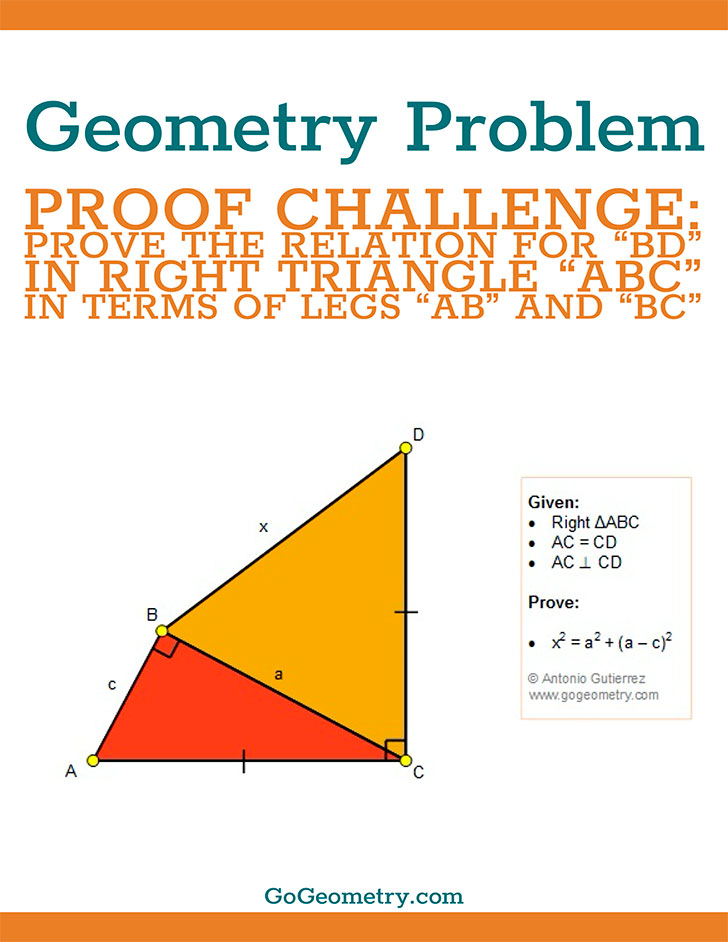 Flyer of problem 58 using iPad App