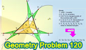 Problem 120: Triangle area. Elearning.