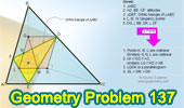 Geometry Problem 137 Orthocenter triangle