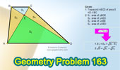 Elearning 163 Trapezoid, Triangles, Area