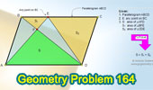 Elearning 164: Parallelogram, Triangles, Area