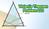 Viviani theorem, Isosceles triangle