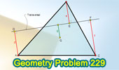 Elearn 229: Triangle, Centroid, Transversal